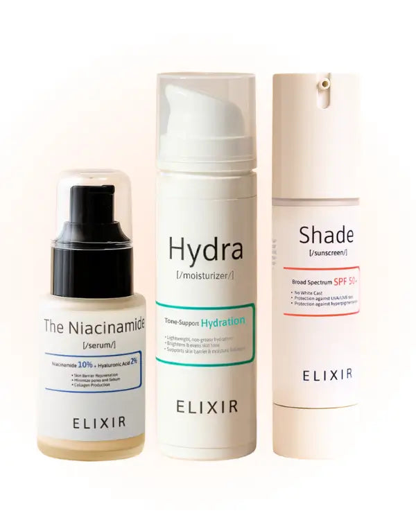 ELIXIR Core Essentials | AM - PM Skincare Routine Set – Skin Elixir