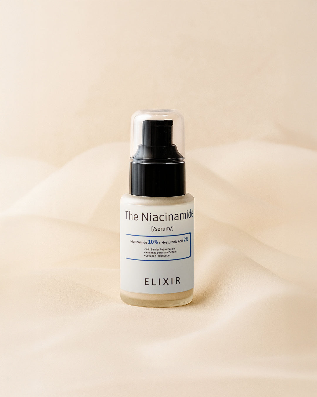 Elixir Hydrating Serum with hyaluronic acid and niacinamide