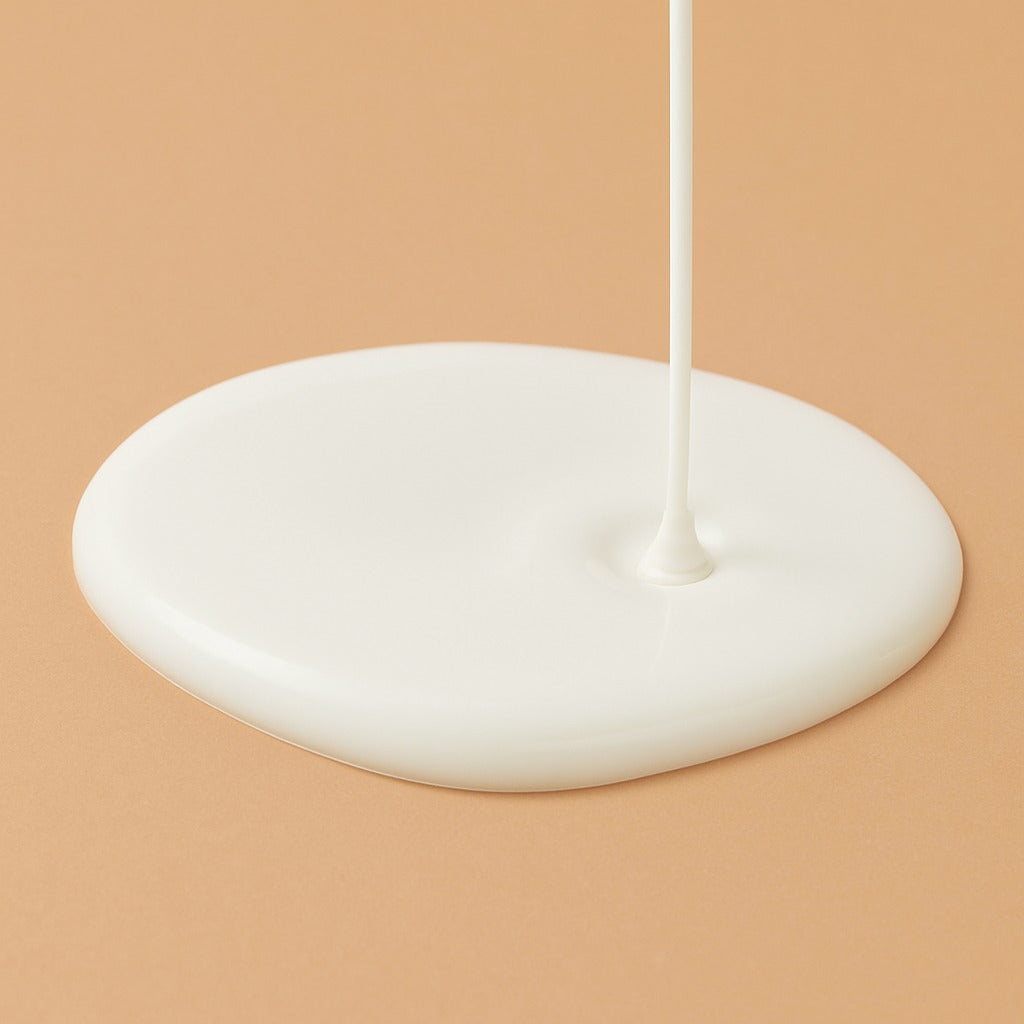 lightweight liquid sunscreen texture by Elixir skincare