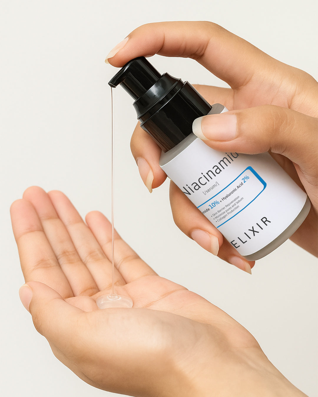 Elixir skincare serum for hydration and barrier repair