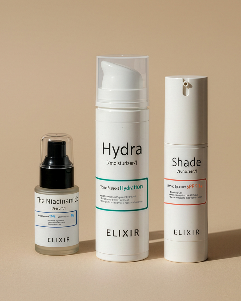 ELIXIR Core Essentials | AM - PM Skincare Routine Set